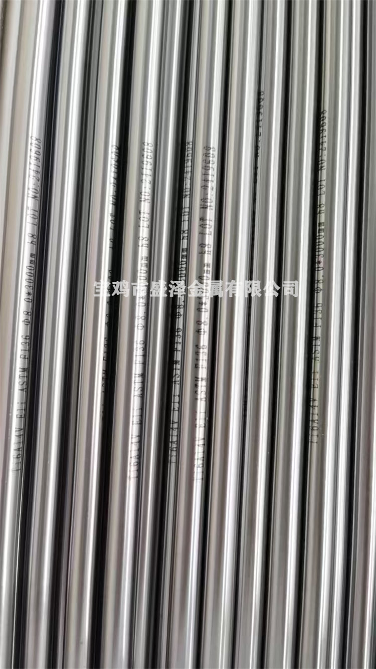 Medical titanium alloy rod